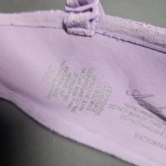 Victoria Secret Angels Secret Embrace Womens Bra Purple Lace 38C Padded - Picture 7 of 7